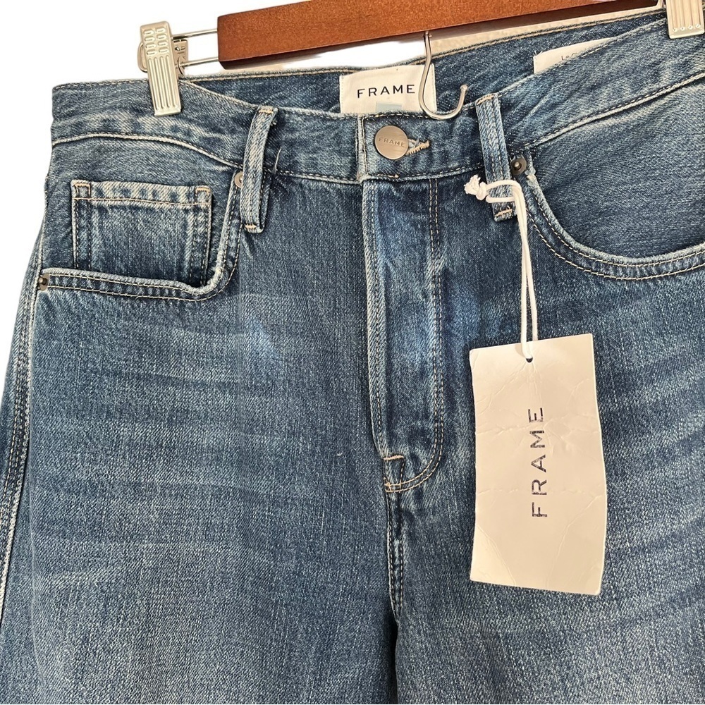 Frame Le Original High Rise Jeans in Kessler Rips - Picture 7 of 11